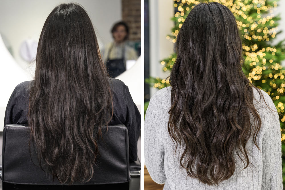 Before and After Herbal Hair Remedy